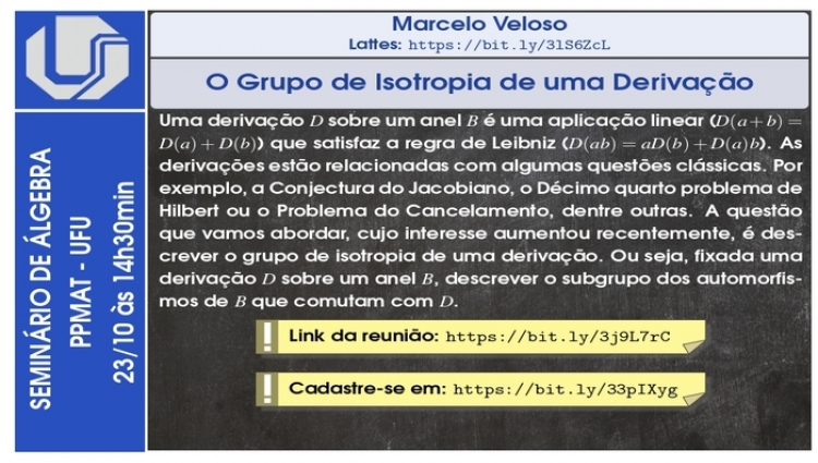 Link da reunião: https://bit.ly/3j9L7rC