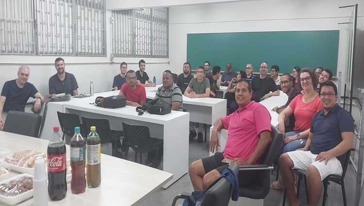 foto recepção aos ingressantes